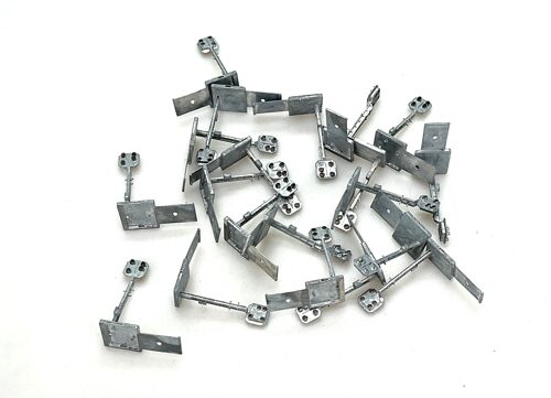 Lot 8882 *Spur H0  Konvolut SBB Signal Rohlinge Metall  Höhe 6cm 20 Stück