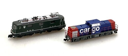 Lot 8919 *Spur N Konvolut Lokomotiven Funktion nicht überprüft  2tlg