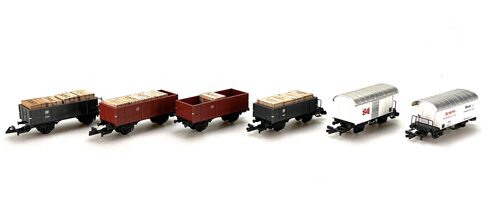 Lot 9002 *Spur Wesa  Konvolut  Güterwagen 6tlg