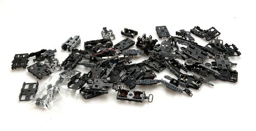 Lot 9068 *Spur Wesa  Konvolut Drehgestelle und Achsen