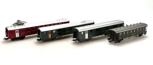 Lot 9160 *Spur H0 Konvolut SBB Personenwagen 4tlg