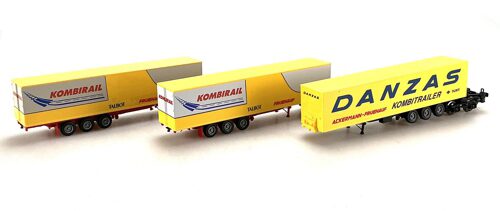 Lot 9318 *Spur H0  Konvolut  Märklin Drehgestelle + Sattelauflieger  3tlg