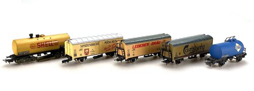 Lot 9410 *Spur H0 Konvolut Güterwagen 5tlg