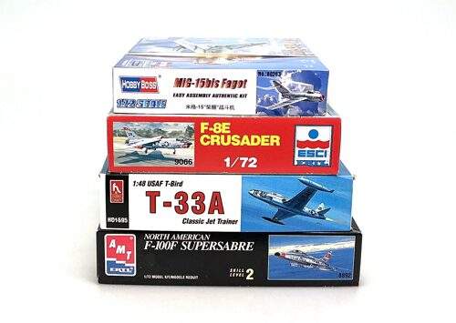 Lot 9475 *Bausatz Konvolut 1:72  Flugzeuge 4tlg