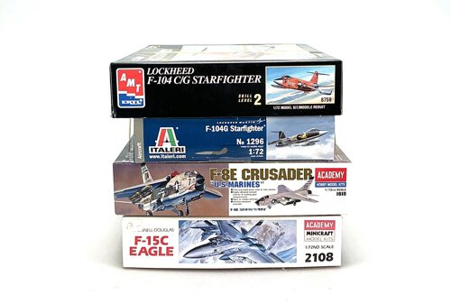 Lot 9476 *Bausatz Konvolut 1:72  Flugzeuge 4tlg