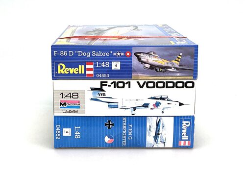 Lot 9512 *Bausatz Konvolut 1:48  Flugzeuge 3tlg