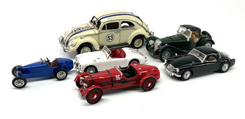 Lot 9578 *DieCast Konvolut Fahrzeuge Metall 4x 1:18 Total  6tlg