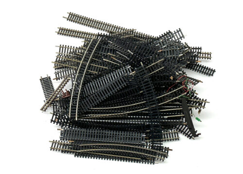 Lot 11502 *Spur H0 Konvolut Schienen DC ca 130 tlg