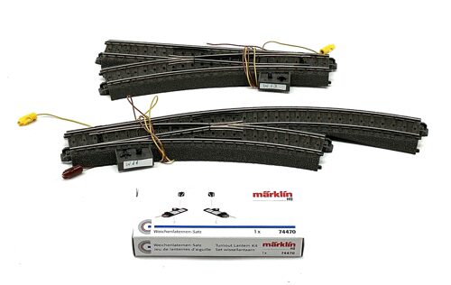 Lot 11550 *Spur H0 Konvolut Märklin C-Gleis Weichen digital + Antrieb