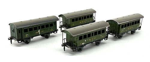 Lot 11583 *Spur 0  Konvolut Buco SBB Personenwagen 4tlg
