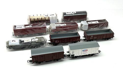 Lot 9710 *Spur H0 Konvolut Güterwagen 10tlg