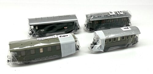 Lot 9721 *Spur H0 Konvolut Personenwagen 4tlg