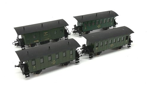 Lot 9730 *Spur H0 Konvolut Personenwagen 4tlg