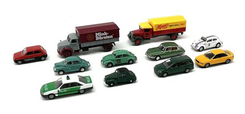 Lot 9810 *Spur H0 Konvolut Fahrzeuge 11tlg