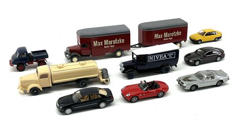 Lot 9812 *Spur H0 Konvolut Fahrzeuge 10tlg