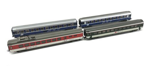 Lot 9829 *Spur H0 Konvolut Märklin SBB Personenwagen 4tlg