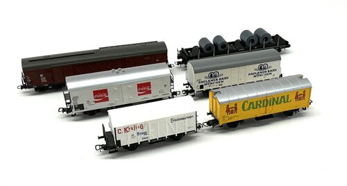 Lot 9834 *Spur H0 Konvolut Güterwagen 6tlg