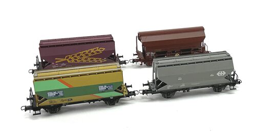 Lot 9850 *Spur H0 Konvolut Roco SBB Güterwagen 4tlg