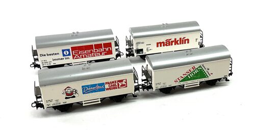 Lot 9858 *Spur H0 Konvolut Märklin SBB Güterwagen 4tlg