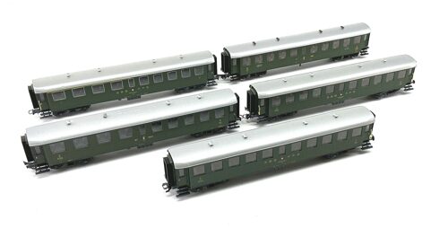 Lot 9940 *Spur H0 Konvolut Roco SBB  Personenwagen 5tlg