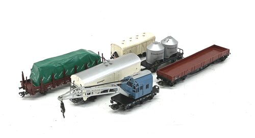 Lot 9978 *Spur H0 Konvolut Märklin Güterwagen 6tlg