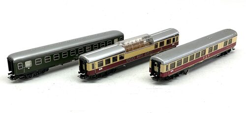 Lot 10068 *Spur H0 Konvolut Märklin Personenwagen Blech 3tlg