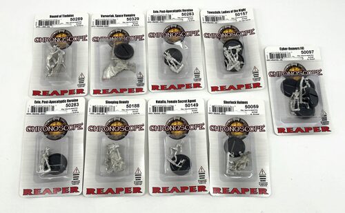 Lot 10117 *Miniaturen Konvolut Reaper Miniaturer Zinn 9tlg