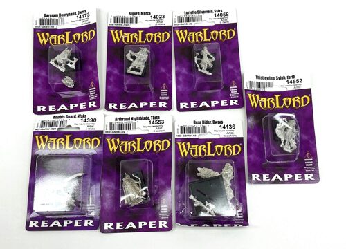 Lot 10121 *Miniaturen Konvolut Reaper Miniaturer Zinn 6tlg