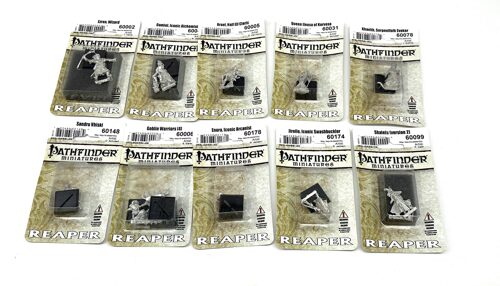 Lot 10122 *Miniaturen Konvolut Reaper Miniaturer Zinn 10tlg