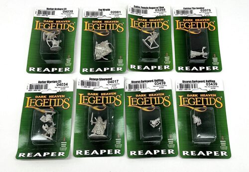 Lot 10135 *Miniaturen Konvolut Reaper Miniaturer Zinn 8tlg
