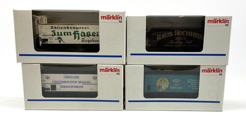 Lot 10277 *Spur H0 Konvolut Märklin Güterwagen 4tlg