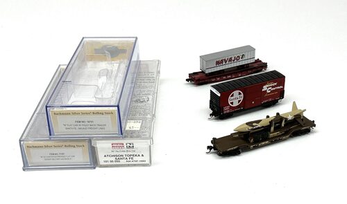 Lot 10388 *Spur N Konvolut US Güterwagen 3tlg