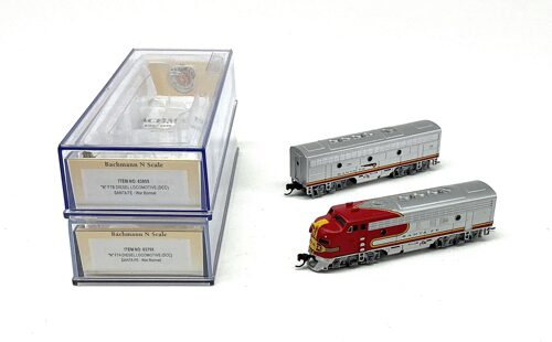 Lot 10401 *Spur N Konvolut Bachmann  US Lokomotiven 2tlg