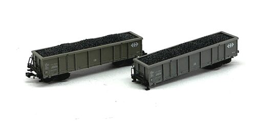 Lot 10418 *Spur N Konvolut SBB Güterwagen 2tlg 1 Wagen defekt