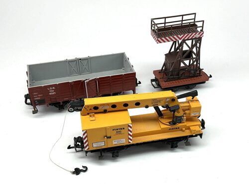 Lot 10487 *Spur IIG Konvolut  Güterwagen 3tlg