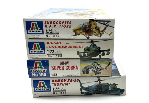 Lot 10578 *Bausatz Konvolut 1:72 Helikopter 4tlg