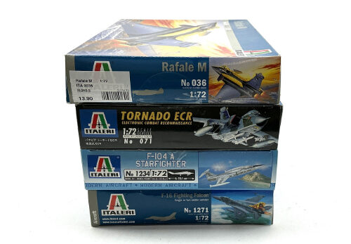 Lot 10580 *Bausatz Konvolut 1:72 Flugzeuge 4tlg