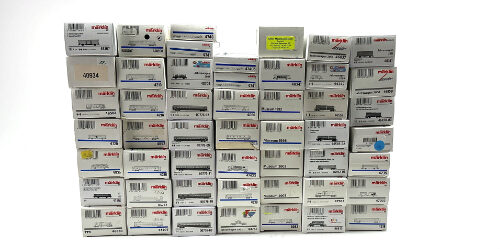 Lot 10646 * Konvolut leere Märklin Originalverpackungen OHNE Inhalt!  Ca. 50tlg