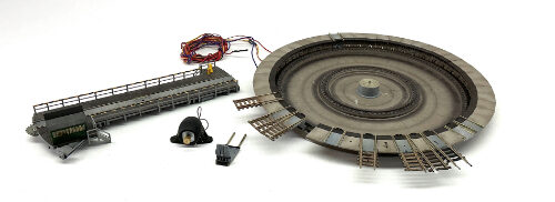 Lot 10657 *Spur H0 Konvolut Fleischmann Drehscheibe Durchmesser 32cm Funktion nicht überprüft