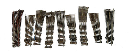 Lot 10658 *Spur H0 Konvolut Peco Weichen 9tlg