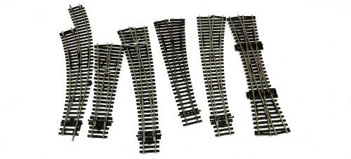 Lot 10659 *Spur H0 Konvolut Peco Weichen 6tlg