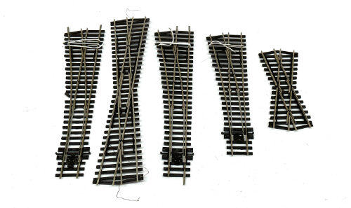 Lot 10680 *Spur H0 Konvolut Peco Weichen 5tlg