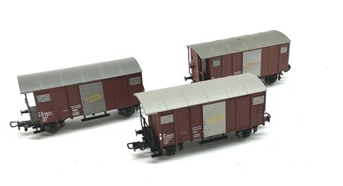 Lot 10732 *Spur H0 Konvolut SBB Güterwagen 3tlg
