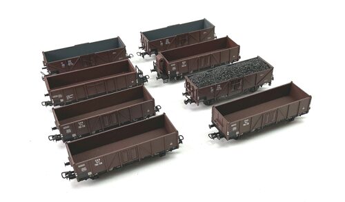Lot 10746 *Spur H0 Konvolut Güterwagen 8tlg