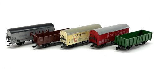Lot 10768 *Spur 0 Konvolut Lima Güterwagen 5tlg