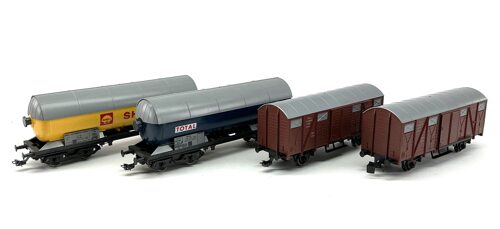 Lot 10772 *Spur 0 Konvolut Lima Güterwagen 4tlg