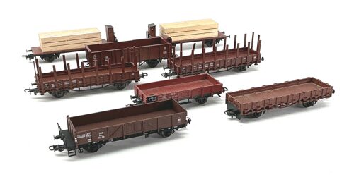 Lot 10774 *Spur H0 Konvolut Güterwagen 8tlg