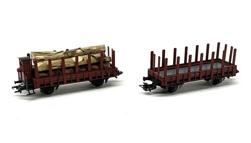 Lot 10780 *Spur H0 Konvolut HAG SBB Güterwagen 2tlg