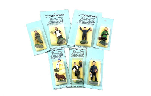 Lot 10825 *Spur 1 Konvolut Figuren 7tlg