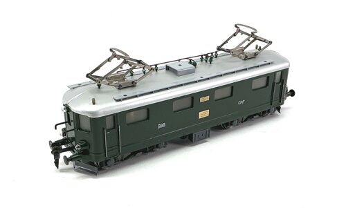Lot 10838 *Spur 0 Hersteller?   SBB E-Lok Re 4/4 10025 grün Metall  2-motorig Wechselstrom